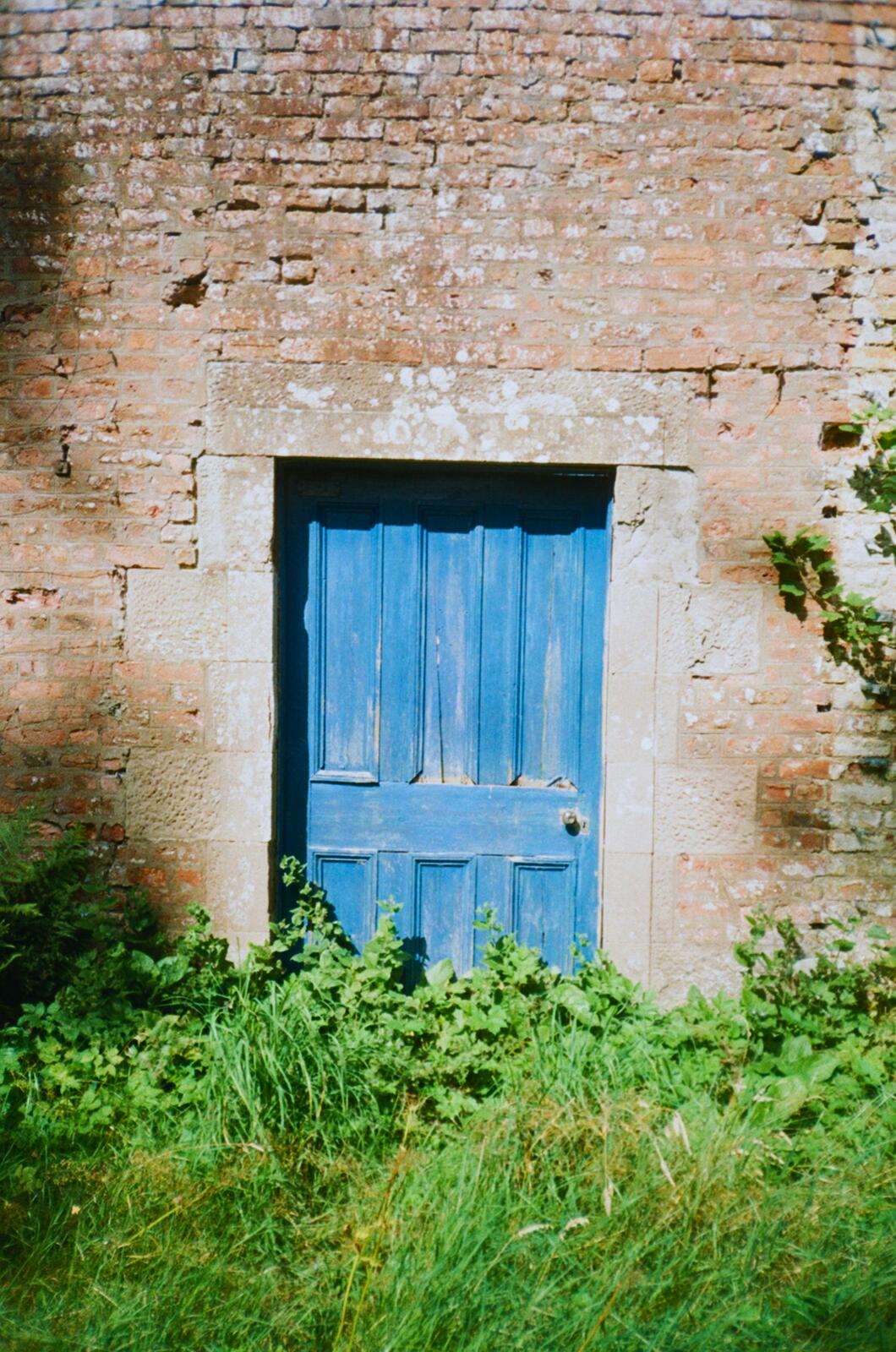 door in a wall at scone that seems faintly magical, like it leads to narnia.